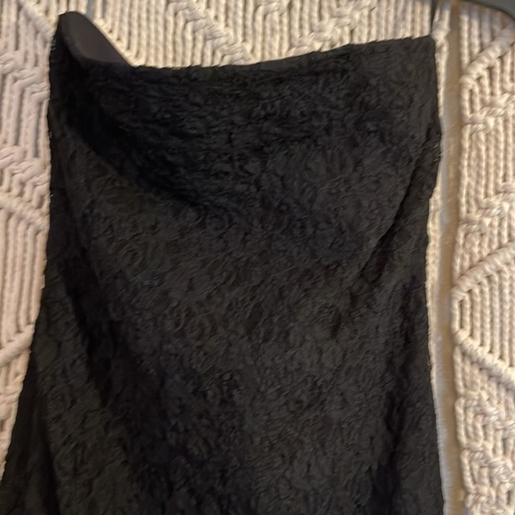 ZARA Special Edition Long Lace Strapless Dress - Picture 5 of 11